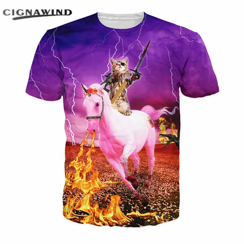 New-T-Shirt-3D-printed-Pirate-Kitten-The-Destroyer-Destroyer-Cat-Sword-Machine-Gun-t-shirts.jpg_640x640