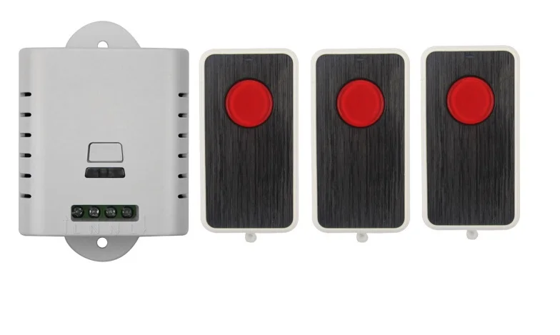 AC85V 110V 120V 220V 250V RF переключатель системы дистанционного управления 3X передатчик +