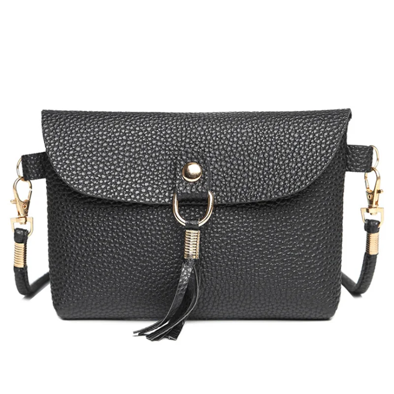 2019 Tassel Bags For Women Girls New Casual Fashion Female Bag Magnetic Buckle Ladies Shoulder Bag Mobile Phone Purse Mini Bolso (5)