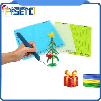 

Best Gift Multi-Purpose 3D Design Silicone Mat Basic Template + 10M PLA 3D Printer Pen Filament 1.75mm For 3D Printer Pen Hobby