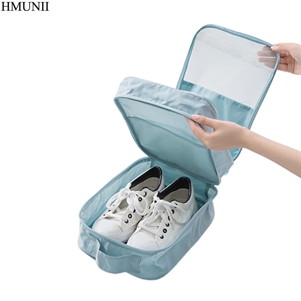

HMUNII Travel Shoes Bag Tote Wet And Dry shoes bags Organizer Underwear Clothes Laundry Case Pouch with Travel accessories