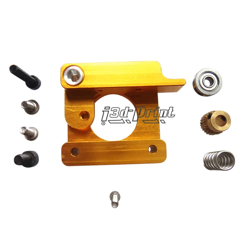 3D printer accessories MK8 extruder aluminum block DIY kit Makerbot dedicated single nozzle extrusion head aluminum block(1set)