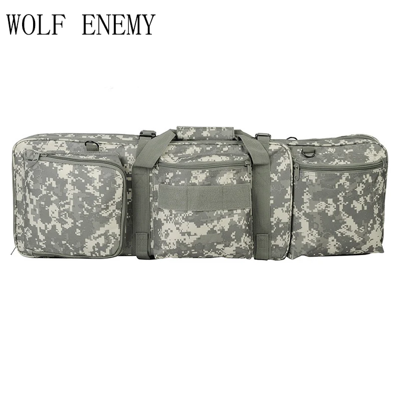 

85CM New Tactical Heavy slip Carrying Dual Rifle Case Gun Bag for M4 Hunting Airsoft Military Shoulder Pouch Fishing Backpack