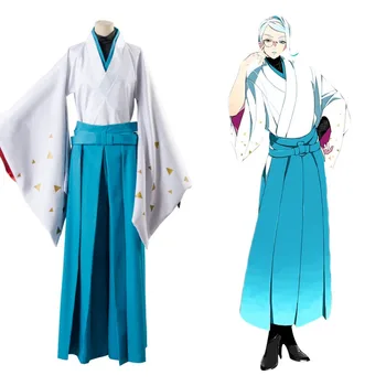 

Touken Ranbu Tomoegata Naginata Kimono Cosplay Costume full set
