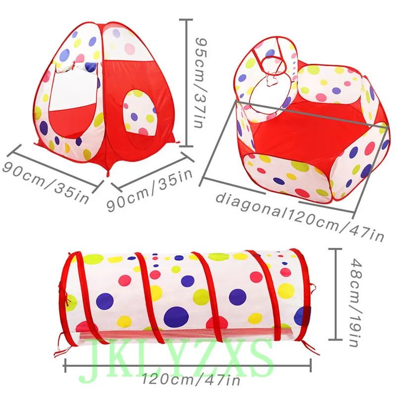  Toy Tents Kids Crawling Play Tent for Baby Cloth House Children Toy Ball Pool for Ocean Ball Play S