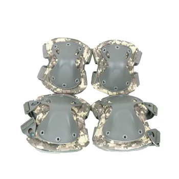 

NEW Tactical paintball Combat Protective Pad For Paintball Airsoft Combat Uniform Military Suit 2 Knee Pads & 2 Elbow Pads/Set