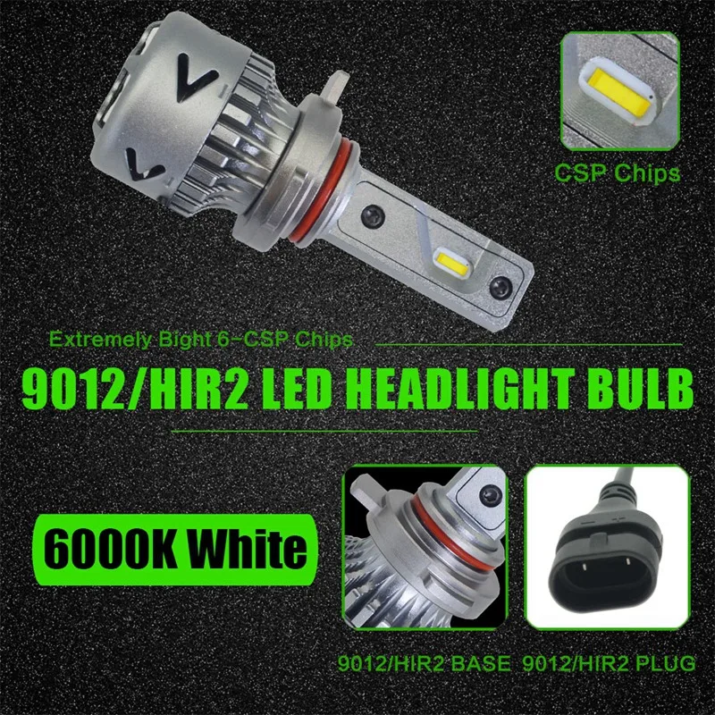 Новые продукты нового поколения автомобильные лампы Led H1 H3 H8 H9 H4 H7 H11 9012 Led 880 881 9008 H13 9004 9007 Авто светодиодные фары