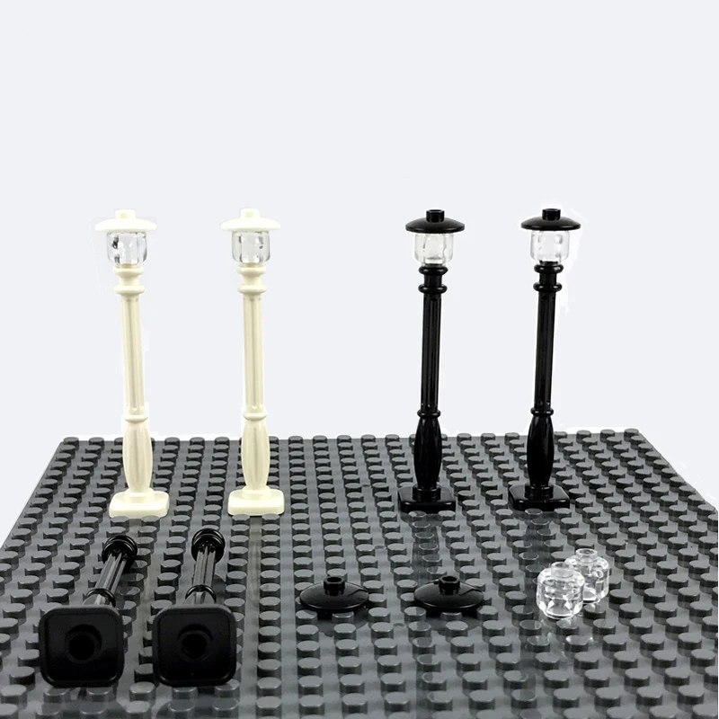 

20Pcs Block Parts Road Light Traffic Light DIY Block Bricks MOC Parts Building Blocks Compatible with Legoing Assemble Particles