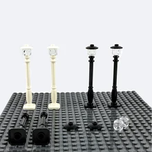 20Pcs Block Parts Road Light Traffic Light DIY Block Bricks MOC Parts Building Blocks Compatible with Legoing Assemble Particles