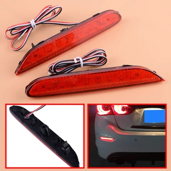 

CITALL 2pcs Car Lens LED Bumper Tail Reflector Turn Signal Marker Light Lamp For Infiniti QX56 QX60 QX80 JX35 QX30 Nissan Leaf