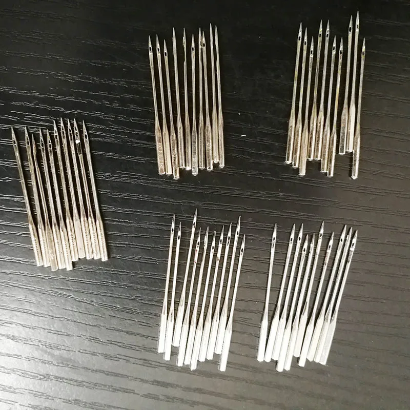 50Pcs/set  Assorted Home Sewing Machine Needles Craft for Brother Janome Singer 1/75,12/80,14/90,16/100,180/110