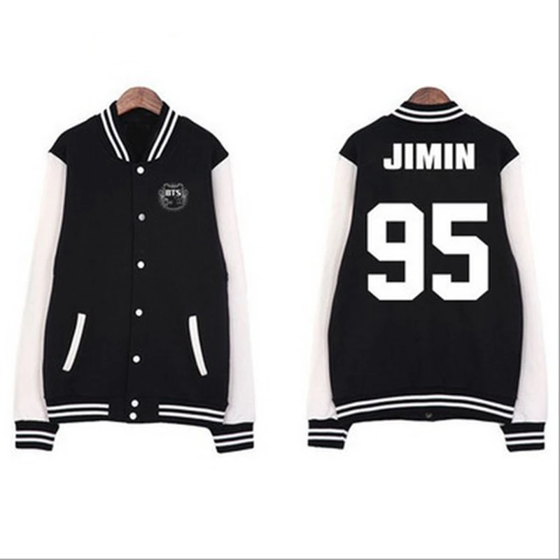 Kpop BTS bangtan Niños Jin Jimin V suga mujeres básica sudaderas otoño primavera chaqueta outerwears chaqueta de bombardero c2186|kpop bts|bts bangtan boys - AliExpress