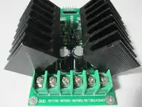 20A dual motor drive module high power H bridge strong braking function DC motor drive board