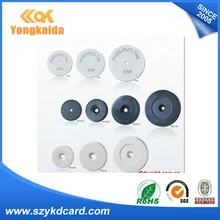 YongKaiDa 7000 шт/lotdiameter 5 мм 125 кГц EM4100 RFID тег из АБС-пластика, сумка для монет, карт для патрулирования
