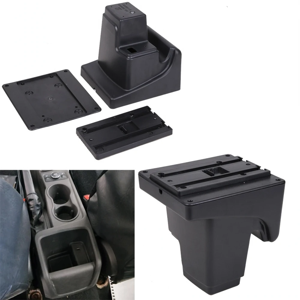 

For Ford focus 3 armrest box central Store content focus mk3 armres box with cup holder ashtray with USB interface Generic model