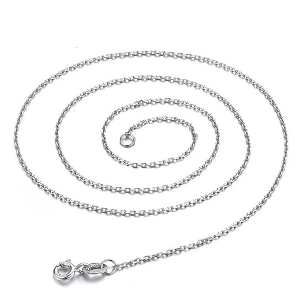 Flat Link Cable Sterling Silver Chain 925 16"/18" | Украшения и аксессуары