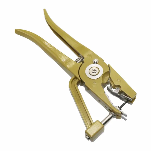 Pig Cattle Sheep Ear Tag Pliers Practical Metal Goat Ear Tag Plier Animal Tools Ear Tag Pliers for Farm Animals 1Pc 6