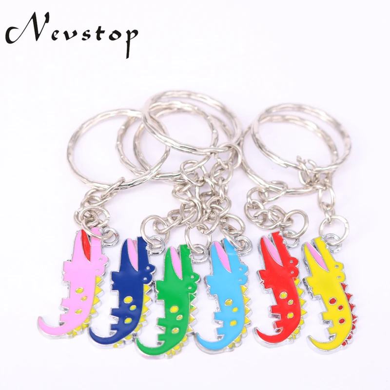

1Pcs Crocodile Charms Keychain For Keys Car Key Ring Souvenir Gifts Couple Handbag Jewelry Accessories KC33