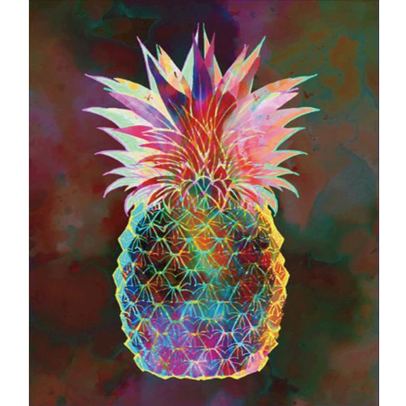 5D Diamond Painting pineapple DIY Art Rhinestone Embroidery Cross