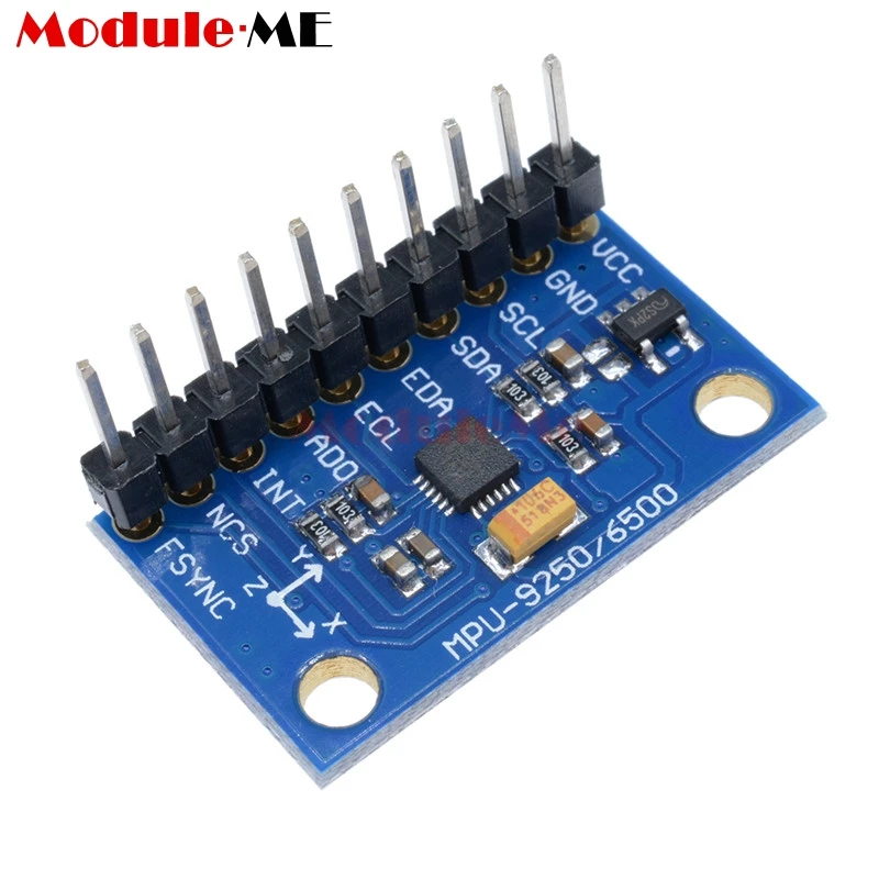 Modulo Sensore MPU-9250 9 Assi GY-9250 - Accelerometro, Giroscopio, Magnetometro Per Arduino E Robotica