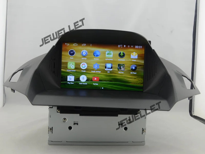 4 ядра 1024*600 HD экран Android 9,0 автомобильный DVD gps Радио Навигация для Ford kuga Escape C-max с 4G/Wifi, DVR OBD 1080P