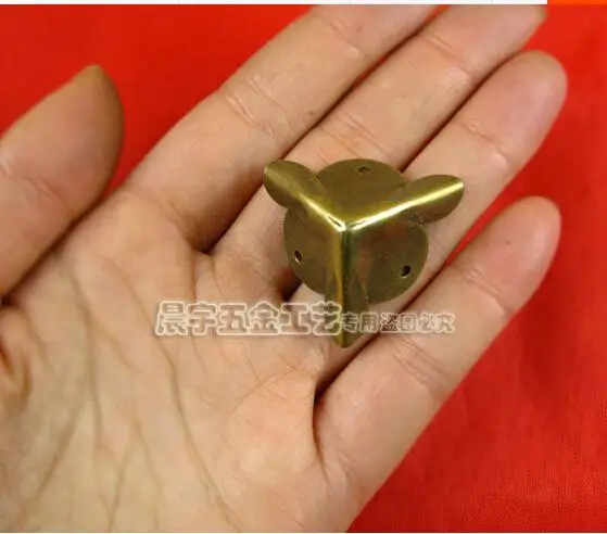 19 19mm 80pcs Bronze Vintage Wrap Angle Hardware Accessories