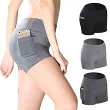 Newly Women Yoga Shorts Solid Color Running Sweatpants Pilates Dancing Fitness Shorts