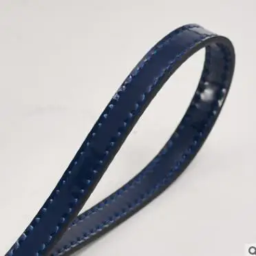 Dark Blue Ремень для сумки из натуральной кожи, аксессуар для сумки, часть сумки, легко удерживающий ремень с пряжкой - Цвет: Dark Blue