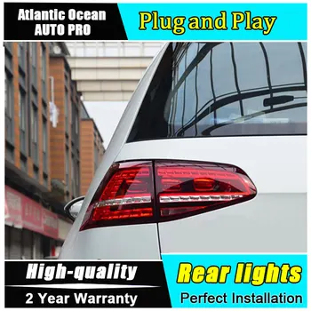 

Car Styling for VW Golf 7 Taillights 2013-2016 FOR Golf 7 MK7 LED Tail Lamp Rear Lamp Fog Light DRL+Brake+Park+Signal light led