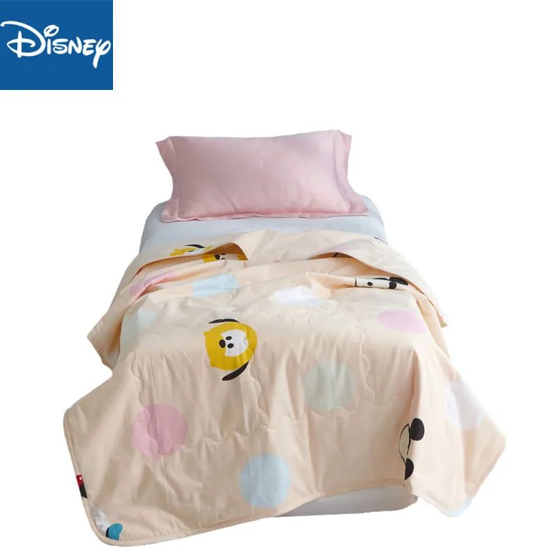 

Mickey mouse thin comforter disney Cartoon summer cotton duvet cover child bedroom decor soft blanket kids bedspread promotion