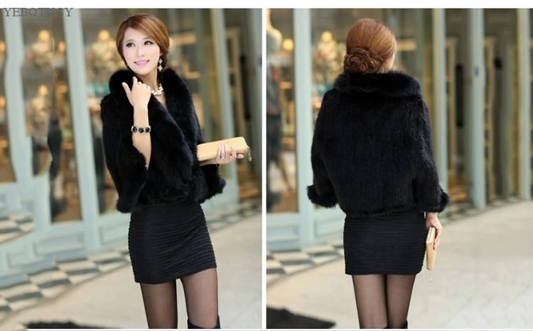 genuine mink fur capes fox fur collar (1)