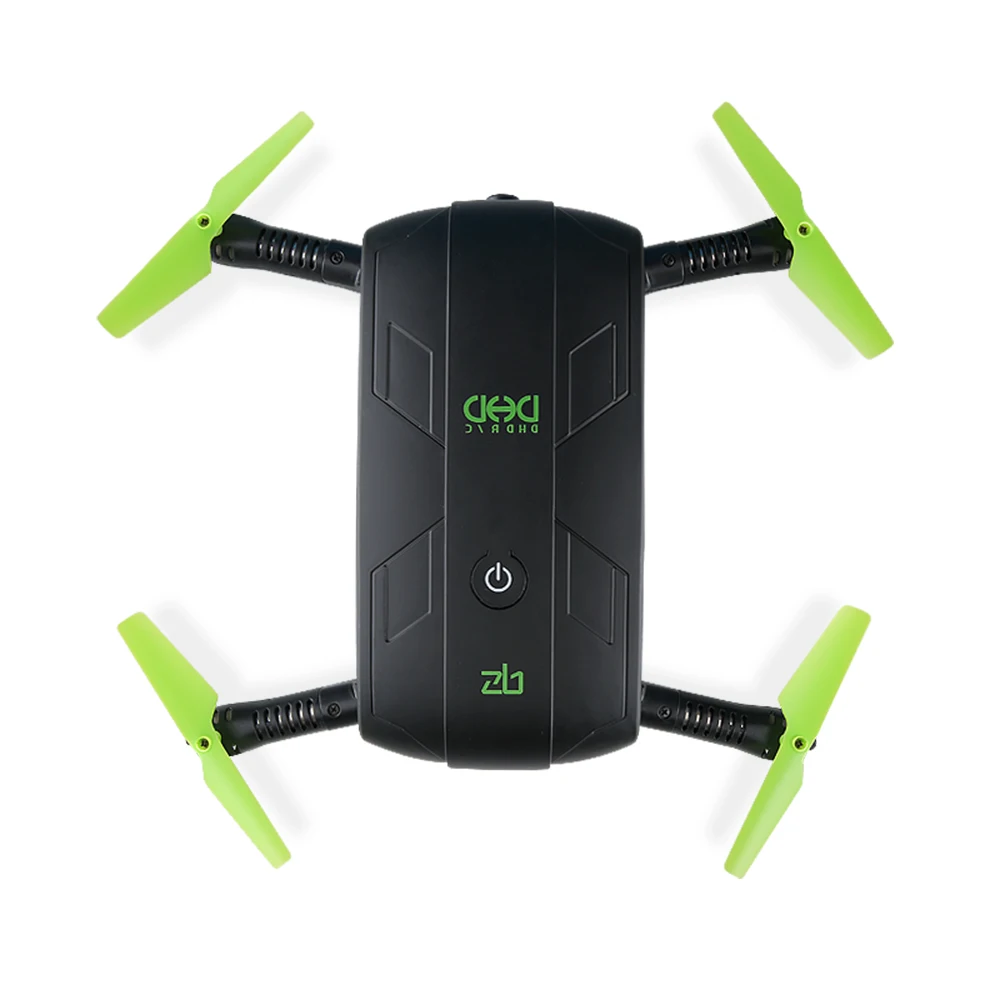 DHD D5 мини Дрон с 480P Wifi камерой складной Квадрокоптер RC Дроны HD Вертолет VS