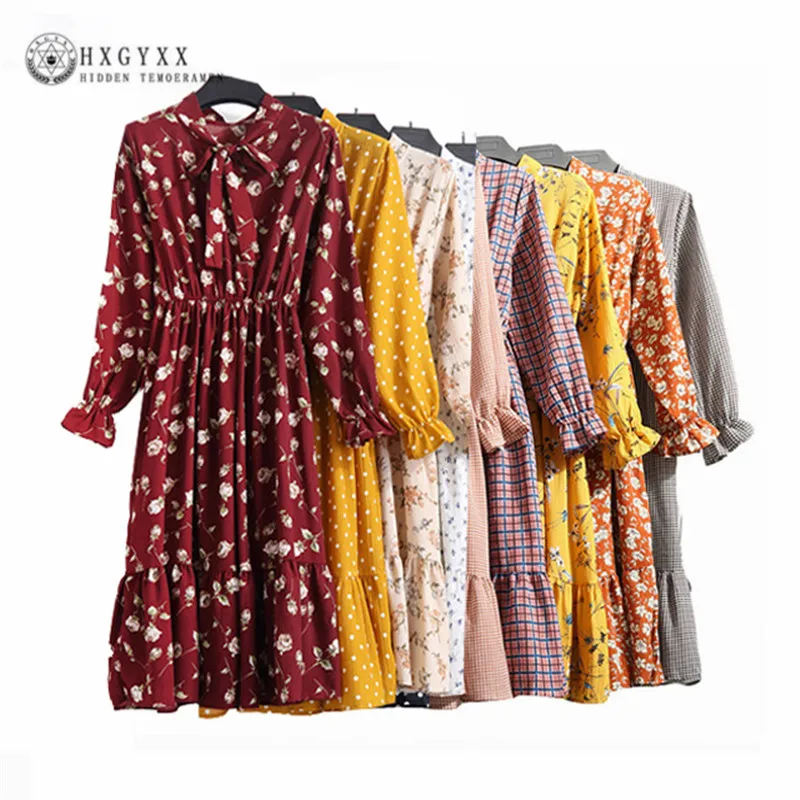 Floral-Print-Beach-Chiffon-Dress-Women-Summer-Dresses-Female-Bow-Elastic-Waist-Puff-Sleeve-Vintage-Clothes.jpg_640x640
