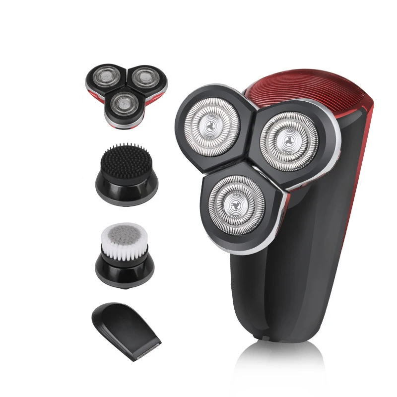 

4 In 1 Male Electric Shavers Portable Beard Trimmer Whole Body Washing Shaving Machine USB Charging Multi-function Razor