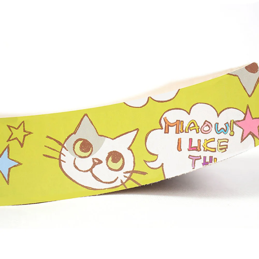 М форма игрушки для кошек Когтеточка котенок гофрированный бумажный коврик для кошек шлифовальный скребок для ногтей коврик матрас