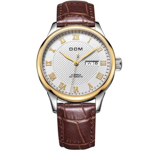 Watches Men Automatic Self-wind Stainless Steel Waterproof Business Men Wrist Watch Timepieces Relogio Masculino Watches Men Automatic Self-wind Stainless Steel Waterproof Business Men Wrist Watch Timepieces Relogio Masculino