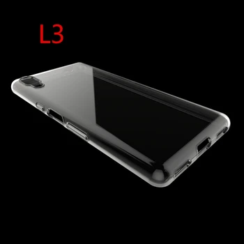 

100pcs/lot transparent smooth Soft TPU Cover Case For Sony Xperia L3