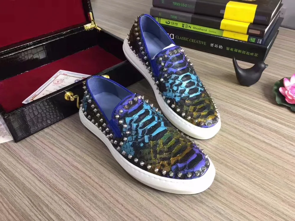 real python skin shoes