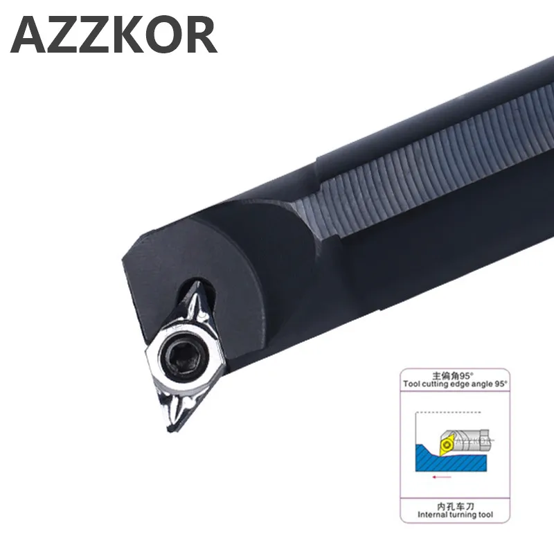 

Internal Turning Tools Cutting Bar S10K-SDUCR07 Lathe Cutter Wholesale S20R-SDUCR11 Carbide inserts CNC Holder AZZKOR Inner Tool