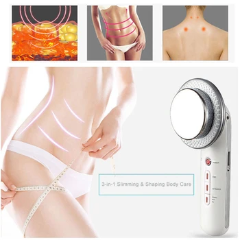 

Slimming Ultrasound Massager Galvanic Ion Device Cavitation EMS Magic Glove Weight Loss Therapy Face Skin Beauty Care Machine