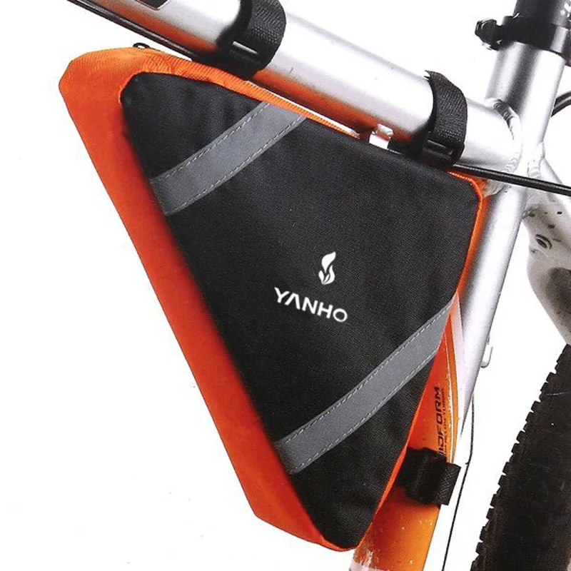 

4 Colors Waterproof Bicycle Bags, 1.5L Bike Front Frame Head Triangle Bag, Cycling Storage Pouch Bag, Bicycle Accessories