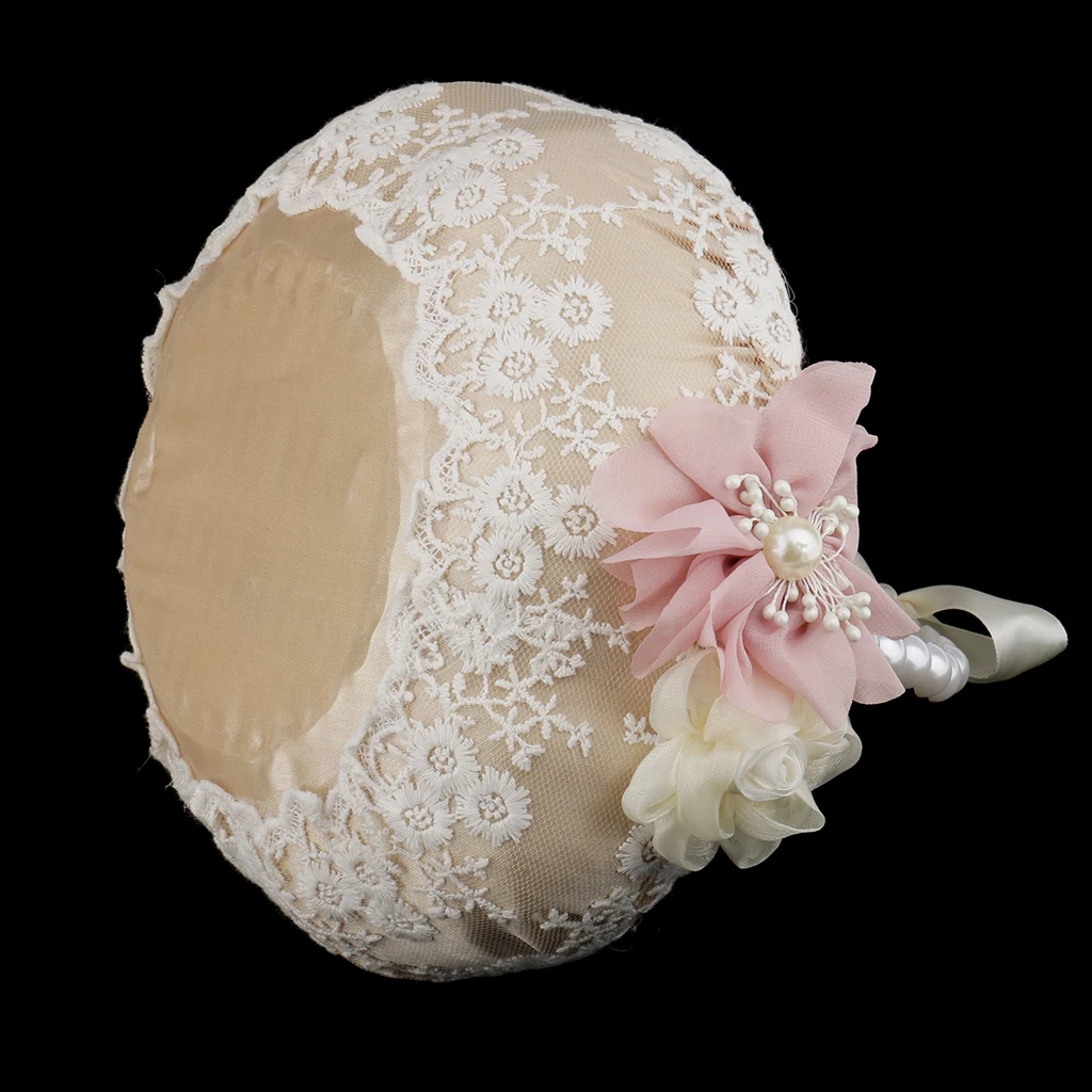 Бант жемчуг ручка кружева цветок девушка корзинка подружки невесты Свадебная вечеринка
