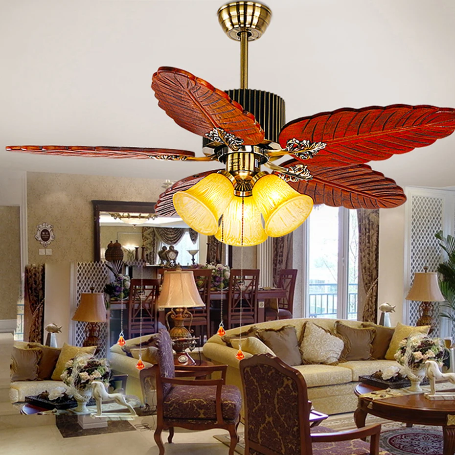 Chrome ventilatore a soffitto acquista a poco prezzo chrome ... Lampadario soffitto beige marrone