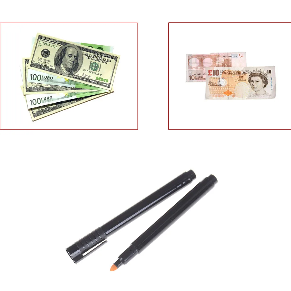 Money Checker Tester Pen Unique Ink Currency Detector Counterfeit ...