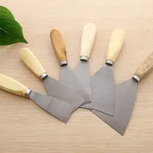 Горячее предложение! Распродажа! " 1,5" " 2,5" " 3,5" " 5" деревянная ручка Шпатель скребок штукатурка для стен нож Ручные приборы