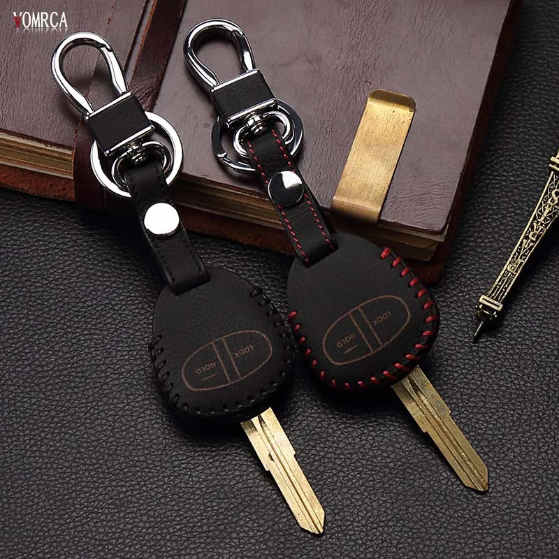 

High quality for Mitsubishi colt lancer outlander grandis pajero sport car key chain remote control car key cover case 2 buttons