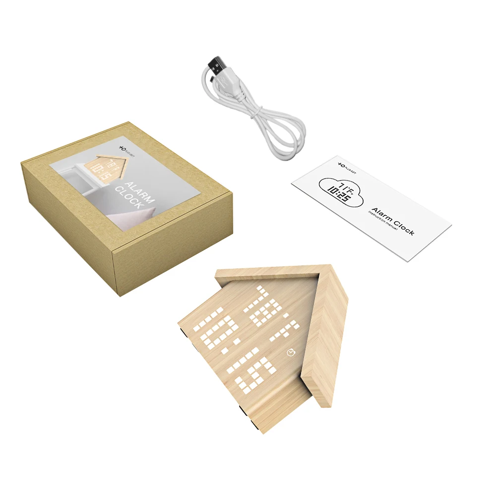 3 типа многофункциональные светодиодные цифровые часы будильник с функцией