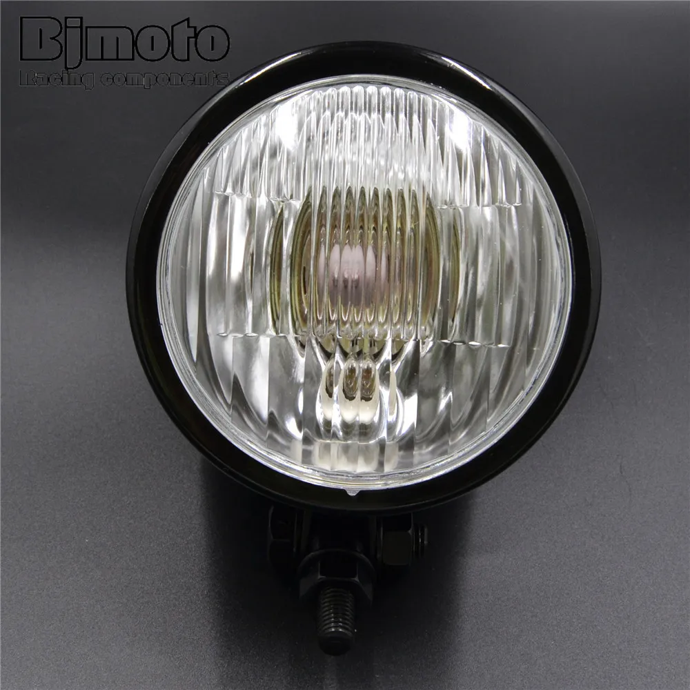 

BJMOTO Motorcycle Bullet Headlight Headlamp H/L Grill Cover For Harley Honda Yamaha Suzuki Kawasaki Touring/Custom bikes