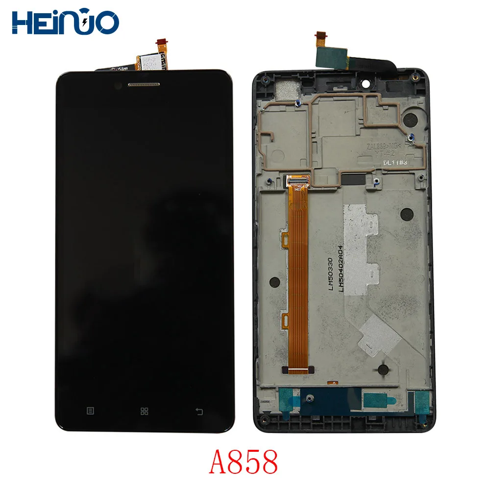 

Original 5.0'' LCD Display For Lenovo A858 A858T LCD Touch Screen Panel Digitizer Pantalla Replacement Parts+free Repair Tools
