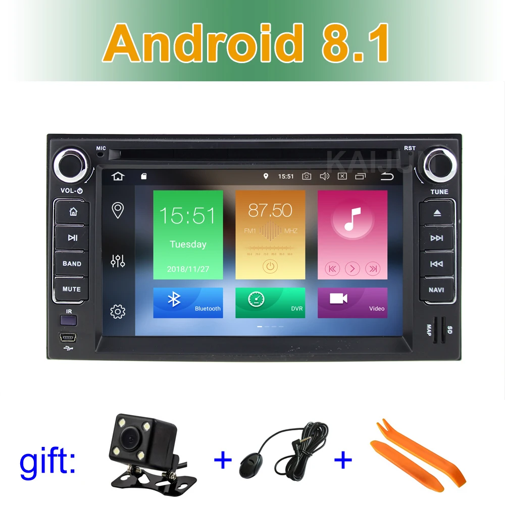 

Android 8.1 Car DVD Player for KIA Ceed SORENTO SPORTAGE SPECTRA SEDONA STAR CARNIVAL CERATO CARENS with GPS Radio BT WiFi